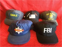 Ball Cap Group - FBI, Eagle, Douglas Sheriff