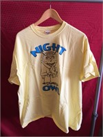 Night Owl Yellow T-Shirt