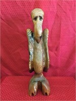 Vitg Mid Century Hand Carved Witco Buzzard Figure