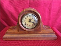 Antique Wood Ingraham Mantle Clock
