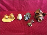 Great lot of pigs with Salt & Pepper Shakers