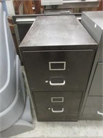 Extra Long Two Drawer Metal filing Cabinet