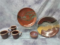 McCoy Coffee Cups & Hand Thrown Pottery Pieces