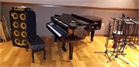 Yamaha C-3 Conservatory grand piano and bench