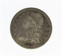 1834 Capped Bust Silver Quarter *Nice