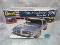 Unopened '68 Firebird Car Model Kit