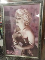 Framed Marilyn Monroe Poster Print