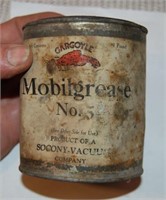 Vintage MOBIL Grease Gargoyle Can