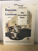 Dominion Linoleum Store-advertisement
