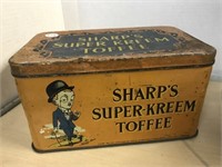 Sharpe's Super Kreem Toffee Tin