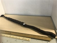 Carved Wooden Serpent Stick