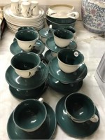 Set Of Greenwheat Denby Dishes *incomplete