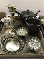 Lot Of Silver Plate - 7 Pcs