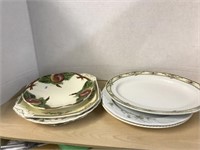 Lot Of 7 Various Plates