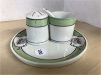 Small Green 4 Pc Serving Set - Japan