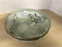 Bird Motif Bowl - Made In Japan