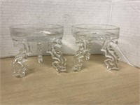 Pair Of Pillar Candle Holders