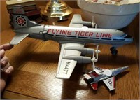 Flying Tiger plane electric toy, Road Champs jet