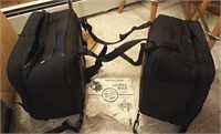 Derbi motorcycle saddlebags in original box