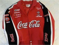 Dale Earnhardt Coca-Cola NASCAR jacket size