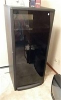 5 shelf storage cabinet black 49"T x 22"W x 20.5"D