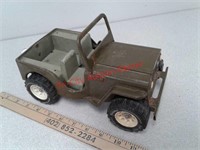 Vintage Tonka metal toy Jeep truck