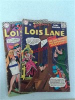 1966 - 67 Lois Lane DC Comics number 67 and 74,