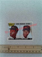 1965 Topps Joe Morgan - Sonny Jackson rookie card
