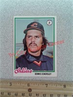 1978 Topps Dennis Eckersley baseball card