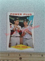 1960 Topps Power Plus baseball card Colavito -