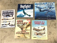 Lot of Five Military Aviation Books