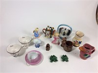 Lot: assorted ceramic and pottery items