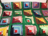 Machine stitched quilt