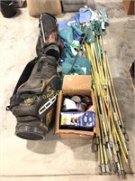 Lot of Assorted Golf Course Supplies