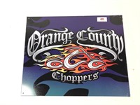 12 x 16 Orange County Choppers Metal Sign