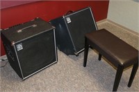 2 Ampeg speakers BA 115