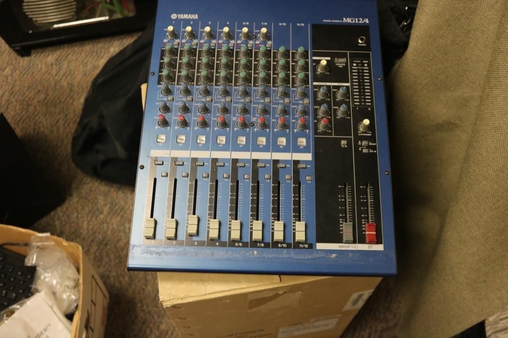 Abandonment Auction 4-3-18 Audio and Music Equipment Galore!