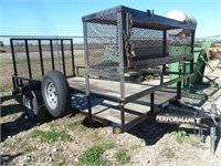 2013 12' PARKER BP LANDSCAPE LOWBOY TRAILER