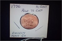 1796 Half-Centpole to Cap Gallery Mint Cy