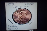 1793 One-Cent Cap to Pole Gallery Mint Cy