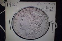 1921 Morgan Silver Dollar