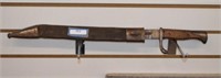 Vtg E&F Horster Solingen Sword w/ Leather Sheath