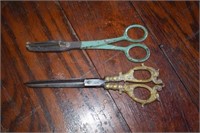 Two Antique Scissors