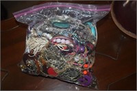 Bag of Costume Jewelry