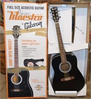 Maestro By Gibson Full Size Acoustic Guitar w/Box