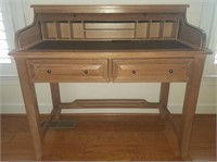 Thomasville Two Drawer Roll Top Desk