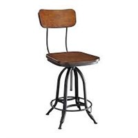 ADJUSTABLE BAR STOOL (NOT ASSEMBLED/IN BOX)