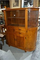 Vintage oak kitchen dresser,