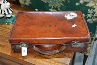 Small vintage leather case