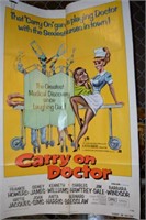 Original Movie Poster, 'Carry On Doctor',